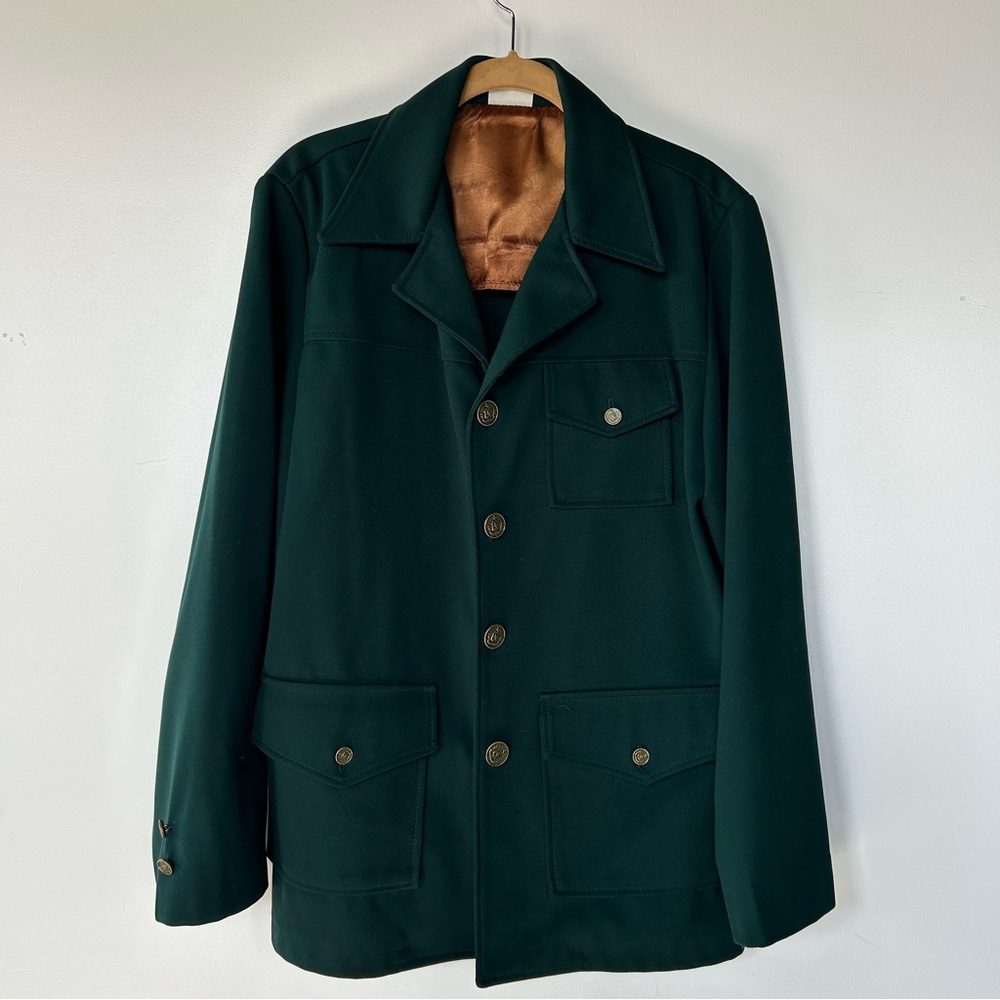 Vintage King’s Road Suit Jacket Green Color